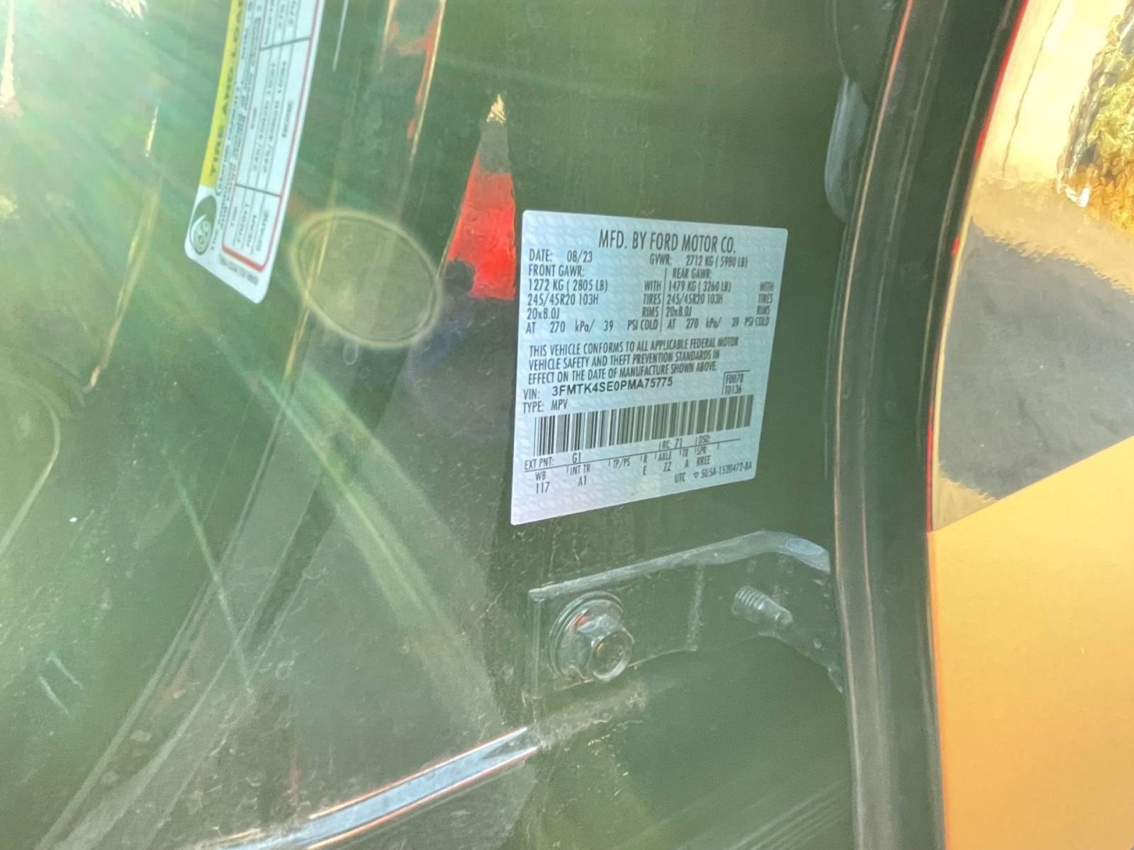 Thumbnail: 2023 Ford Mustang Mach-E - 8