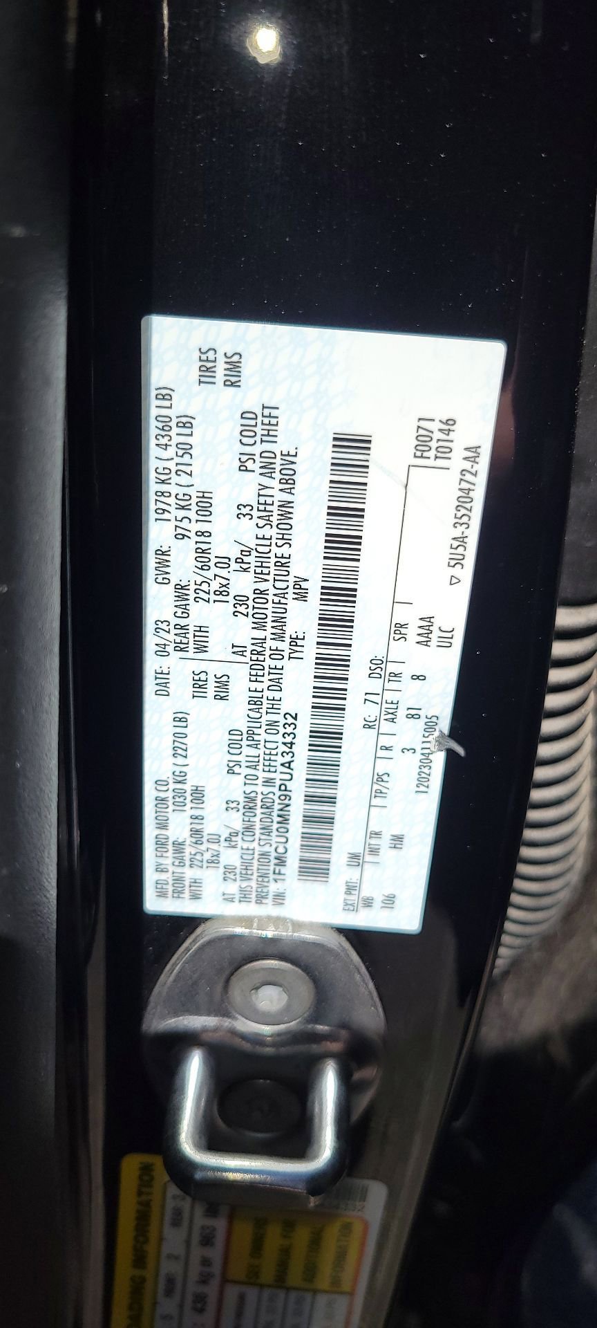 Thumbnail: 2023 Ford Escape - 13