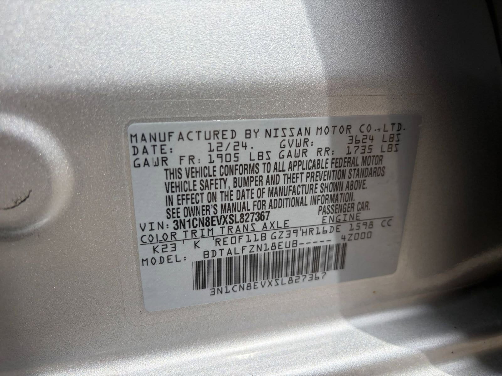 Thumbnail: 2025 Nissan Versa - 27