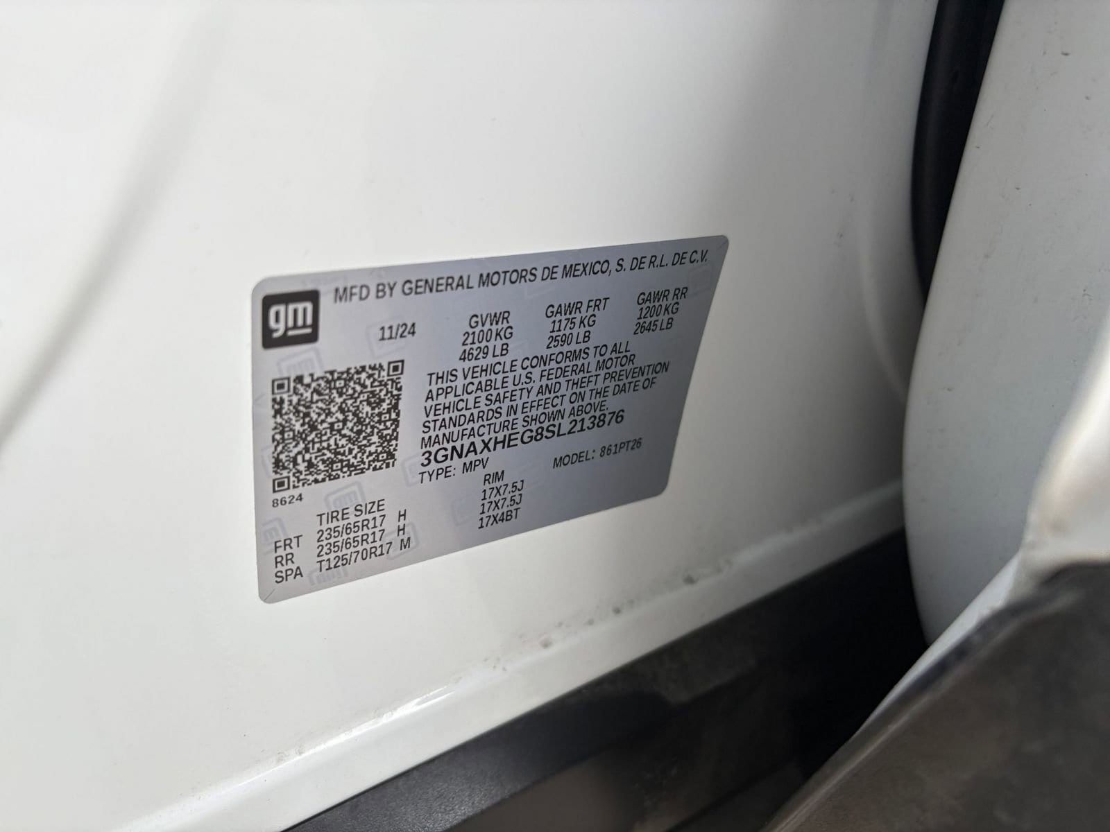 Thumbnail: 2025 Chevrolet Equinox - 25