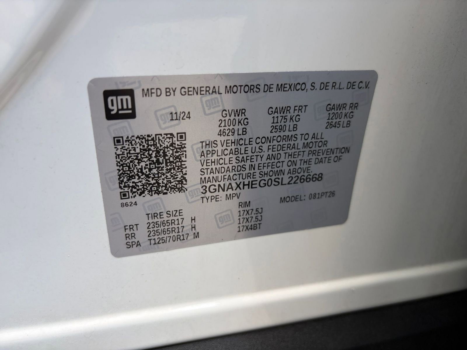 Thumbnail: 2025 Chevrolet Equinox - 28