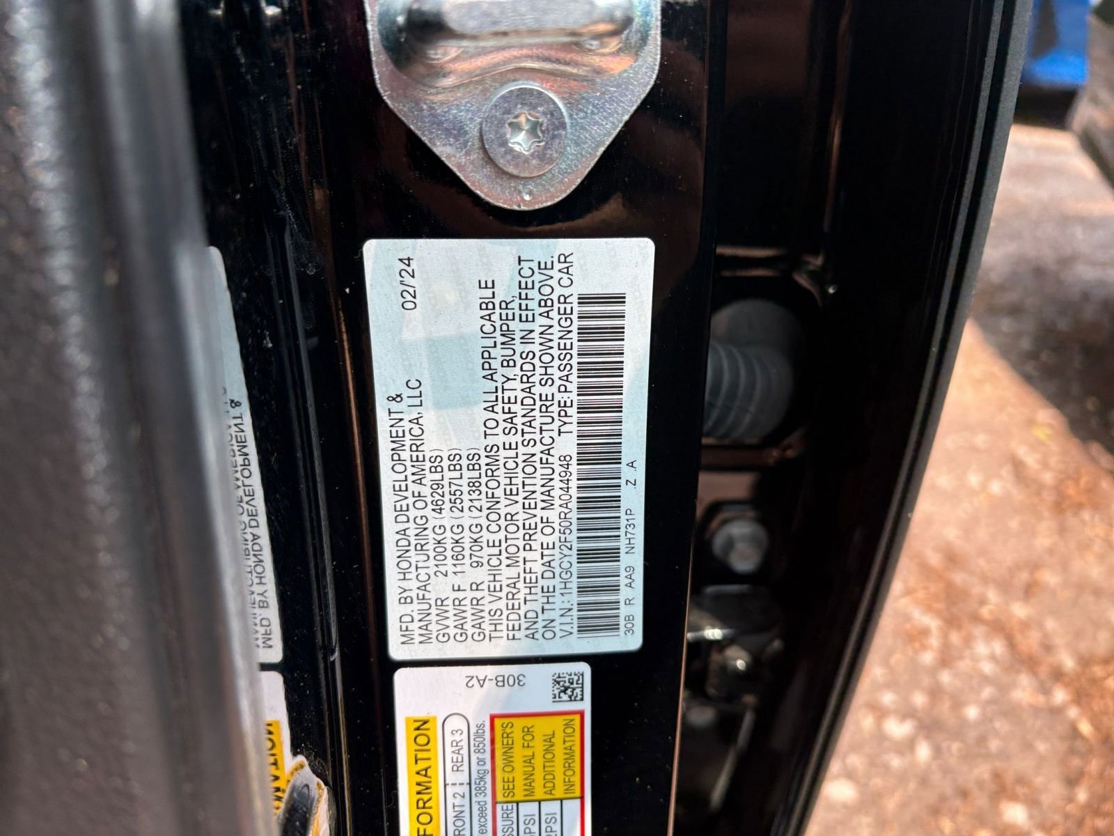 2024 Honda Accord Sport 25