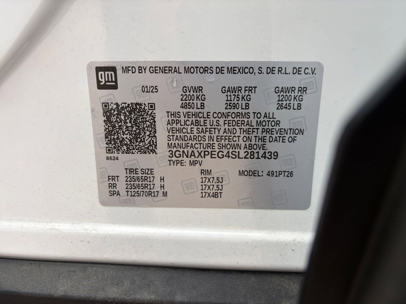 Thumbnail: 2025 Chevrolet Equinox - 28