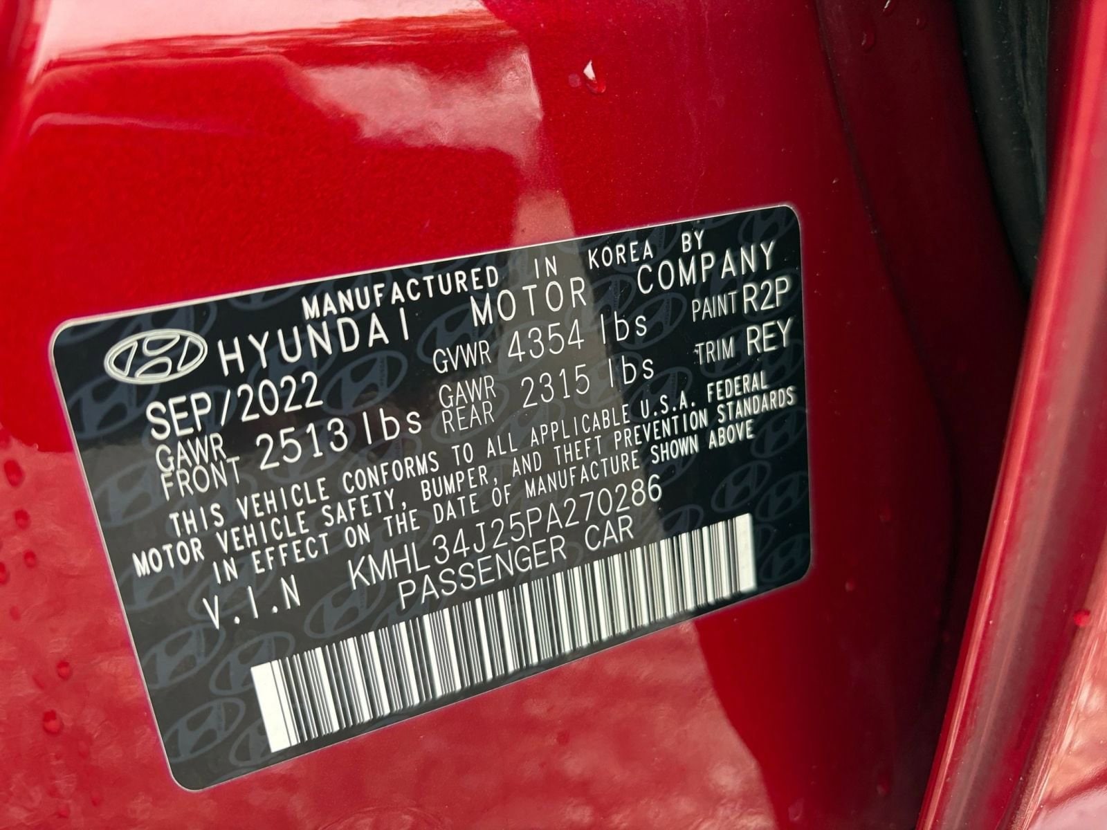 Thumbnail: 2023 Hyundai Sonata - 25
