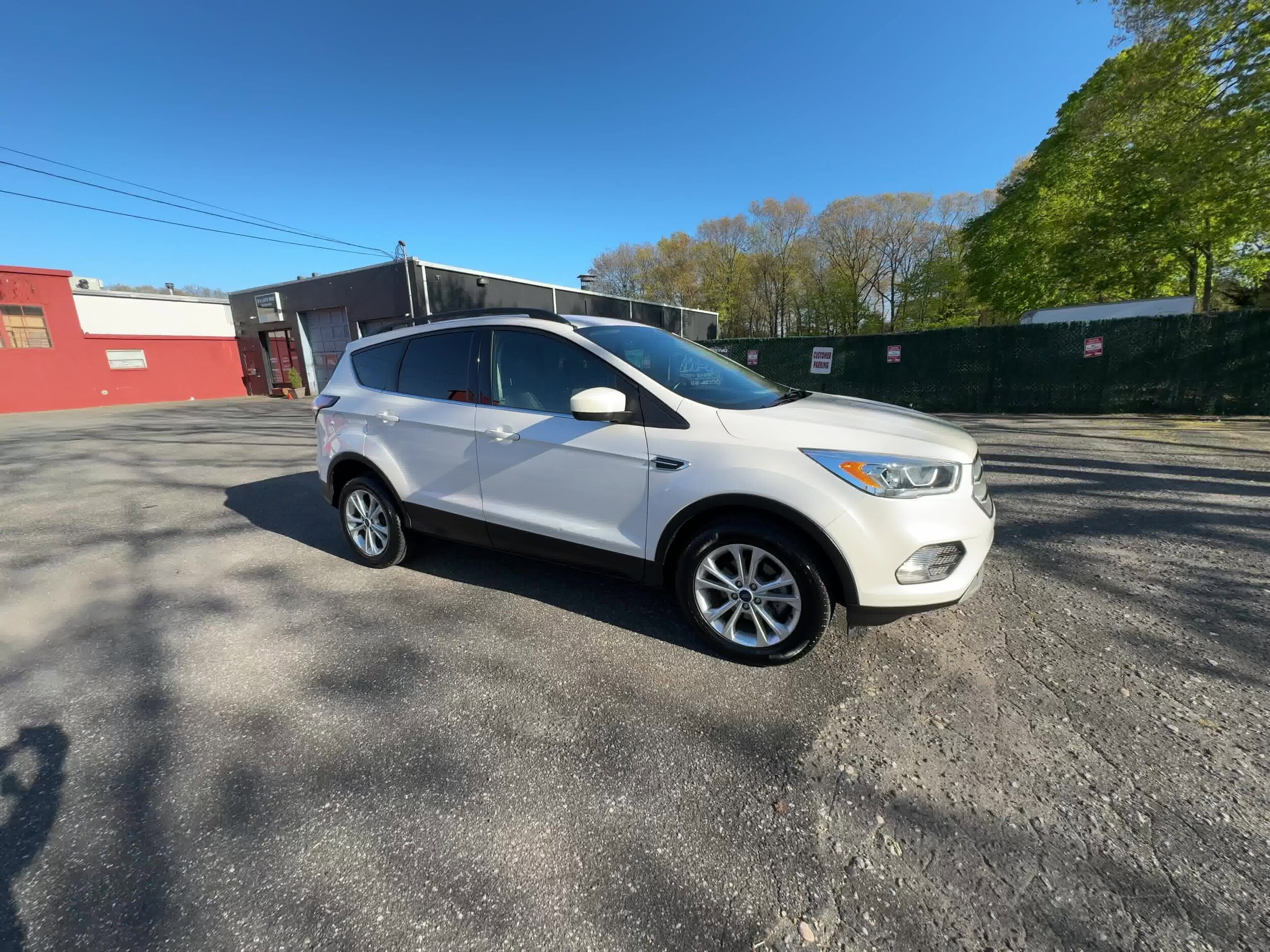 Certified 2018 Ford Escape SEL with VIN 1FMCU0HD0JUD03097 for sale in Springfield, VA
