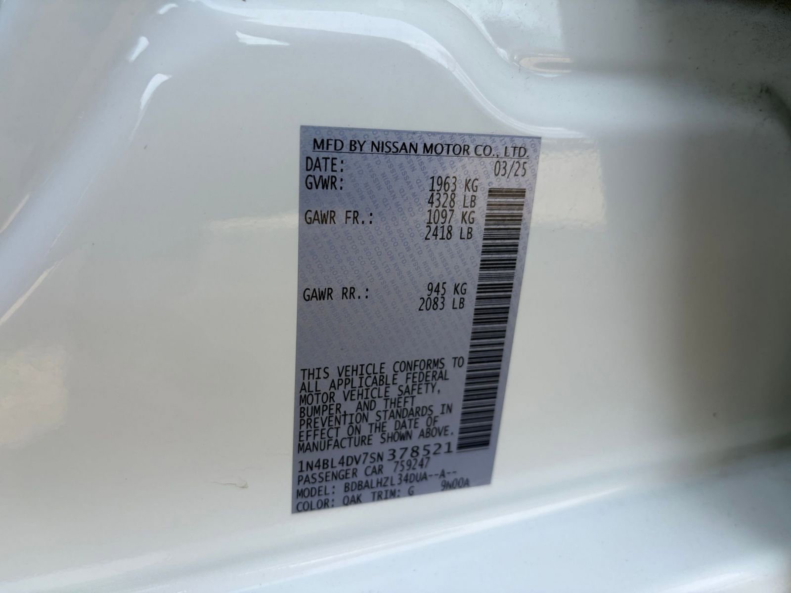 Thumbnail: 2025 Nissan Altima - 29