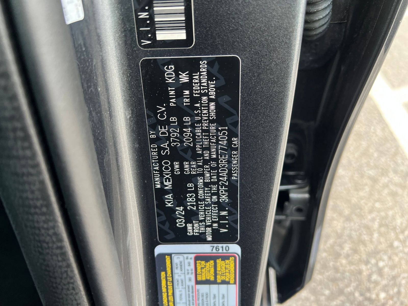 2024 Kia Forte LXS 27