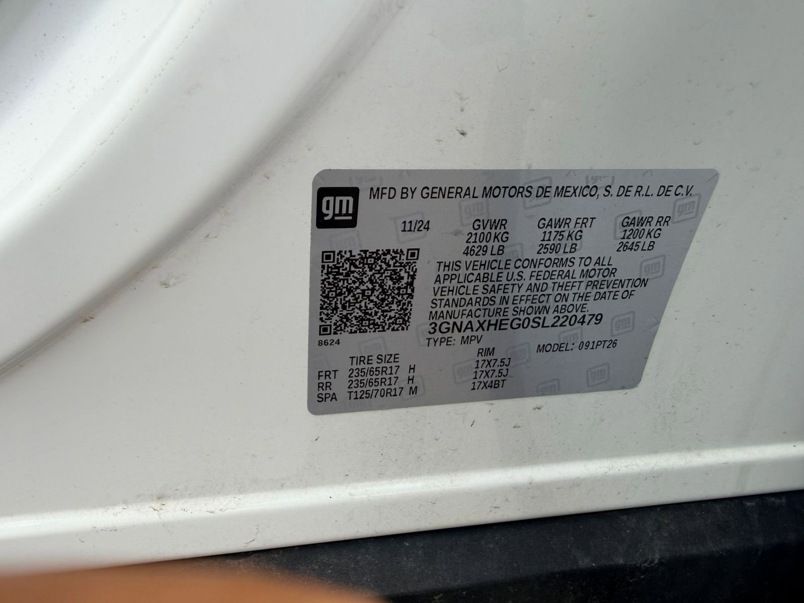 Thumbnail: 2025 Chevrolet Equinox - 10