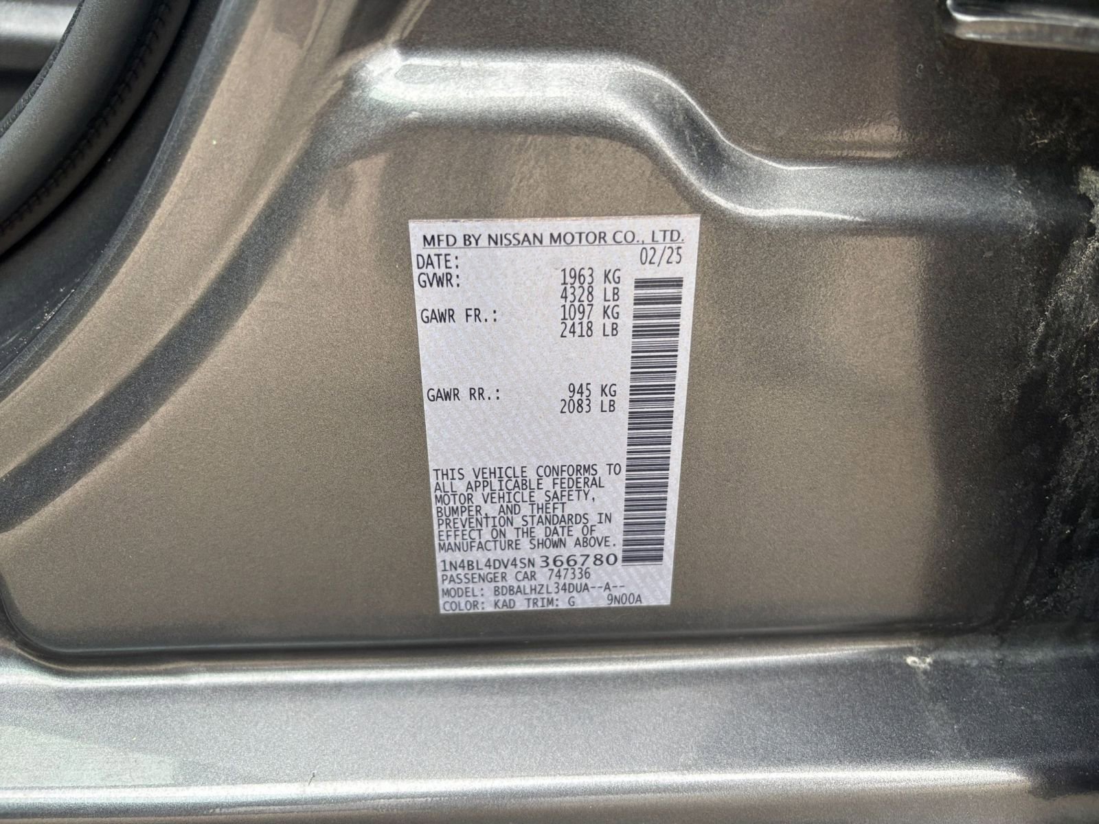 Thumbnail: 2025 Nissan Altima - 28