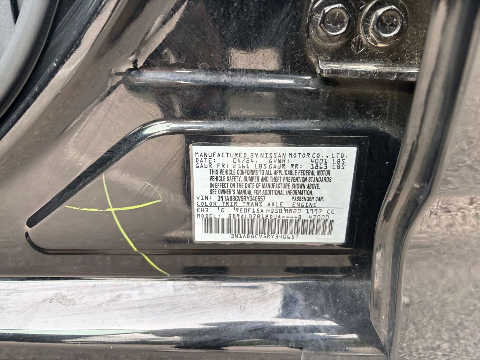 2024 Nissan Sentra SV 27