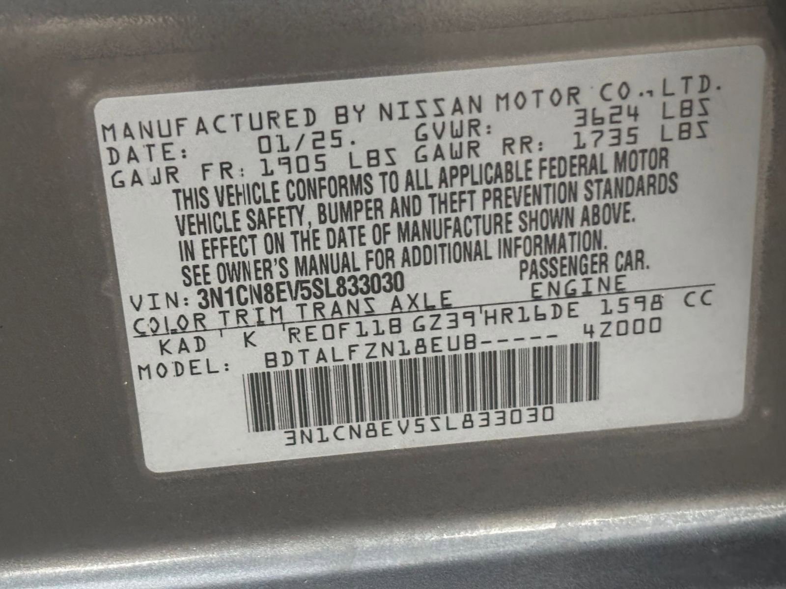 Thumbnail: 2025 Nissan Versa - 27