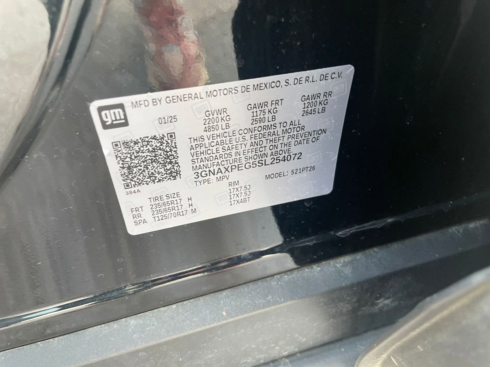 Thumbnail: 2025 Chevrolet Equinox - 27