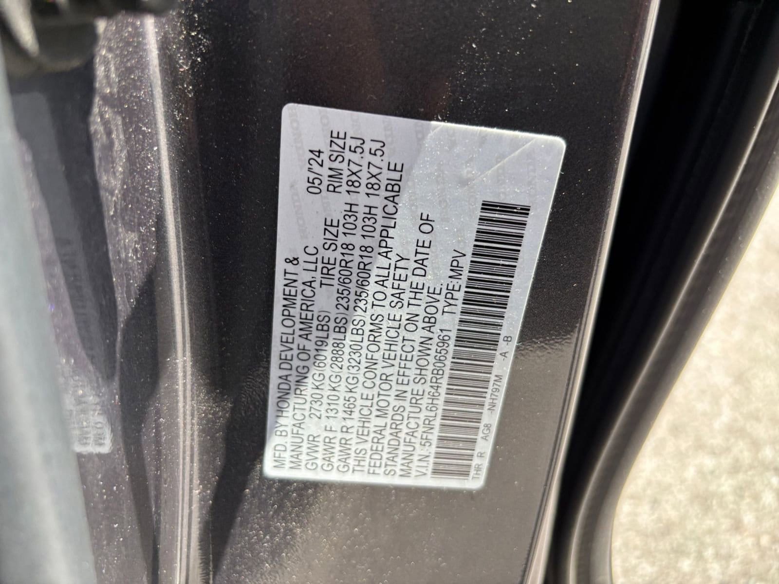 Thumbnail: 2024 Honda Odyssey - 27