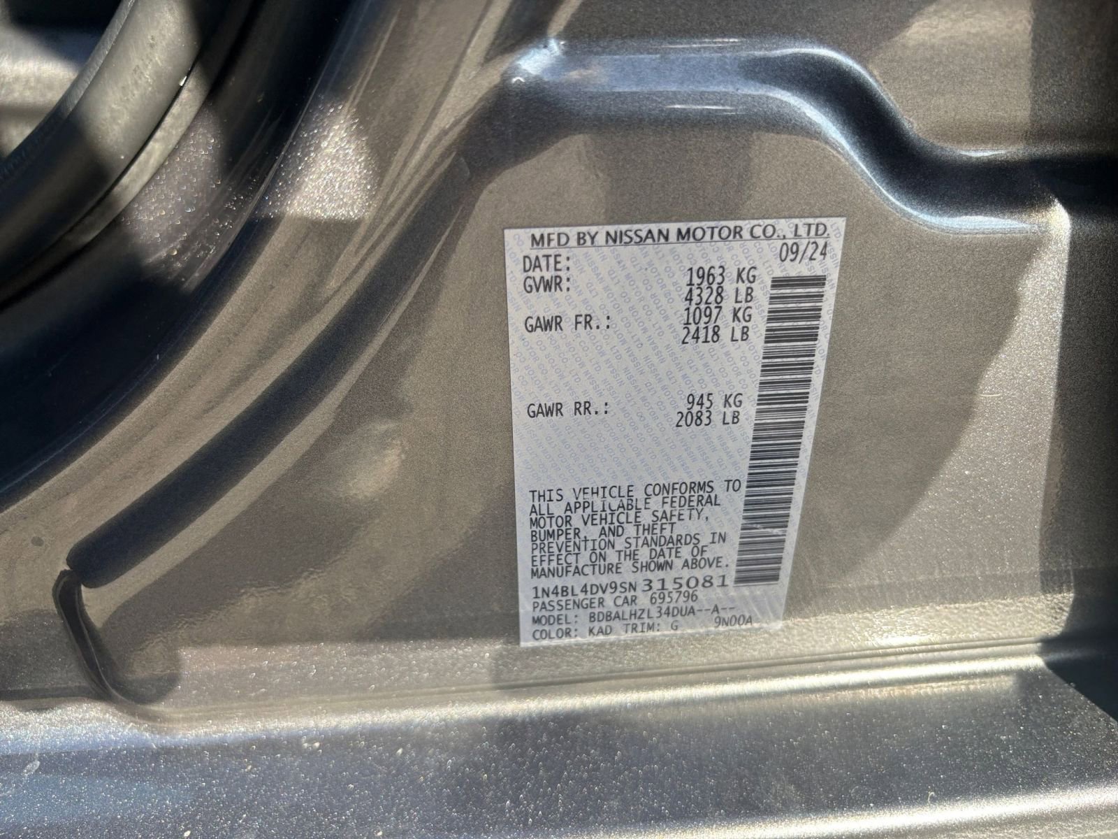 Thumbnail: 2025 Nissan Altima - 27