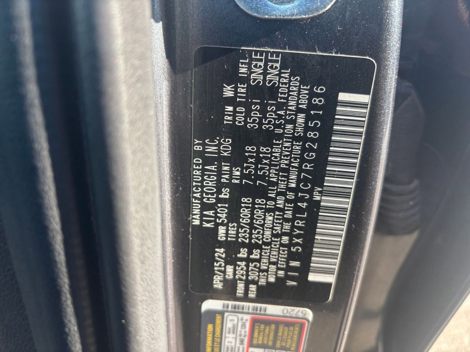 Thumbnail: 2024 Kia Sorento - 27