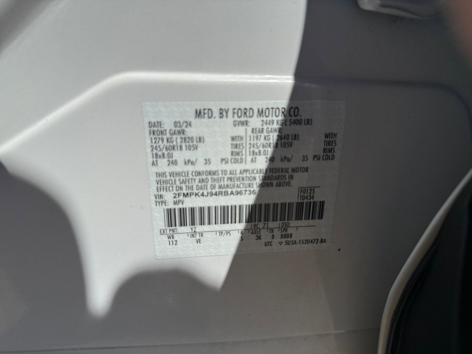 Thumbnail: 2024 Ford Edge - 29