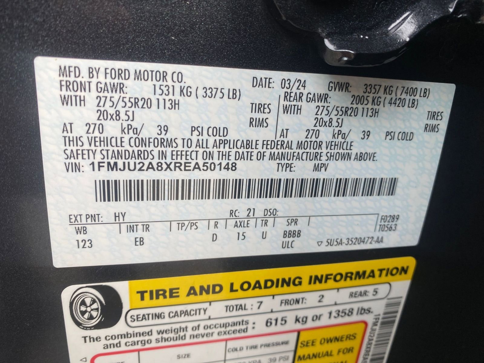 Thumbnail: 2024 Ford Expedition - 34