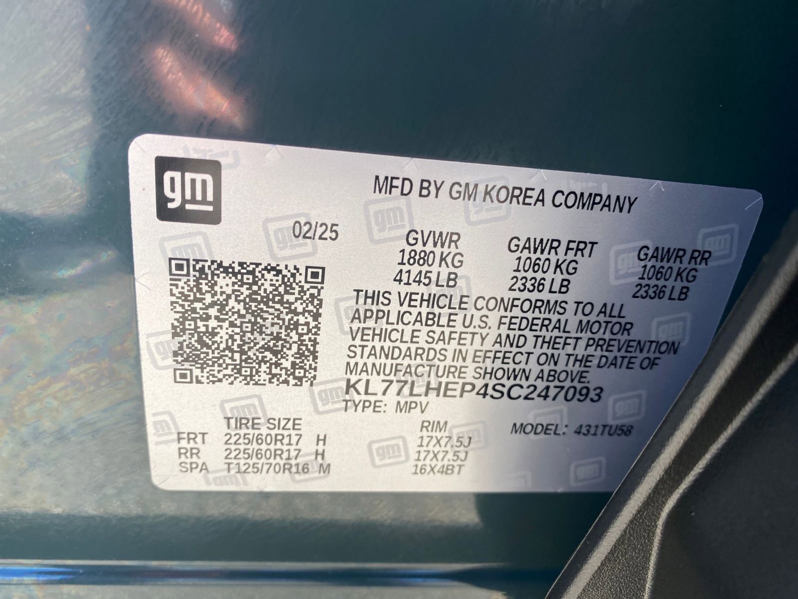 Thumbnail: 2025 Chevrolet Trax - 34