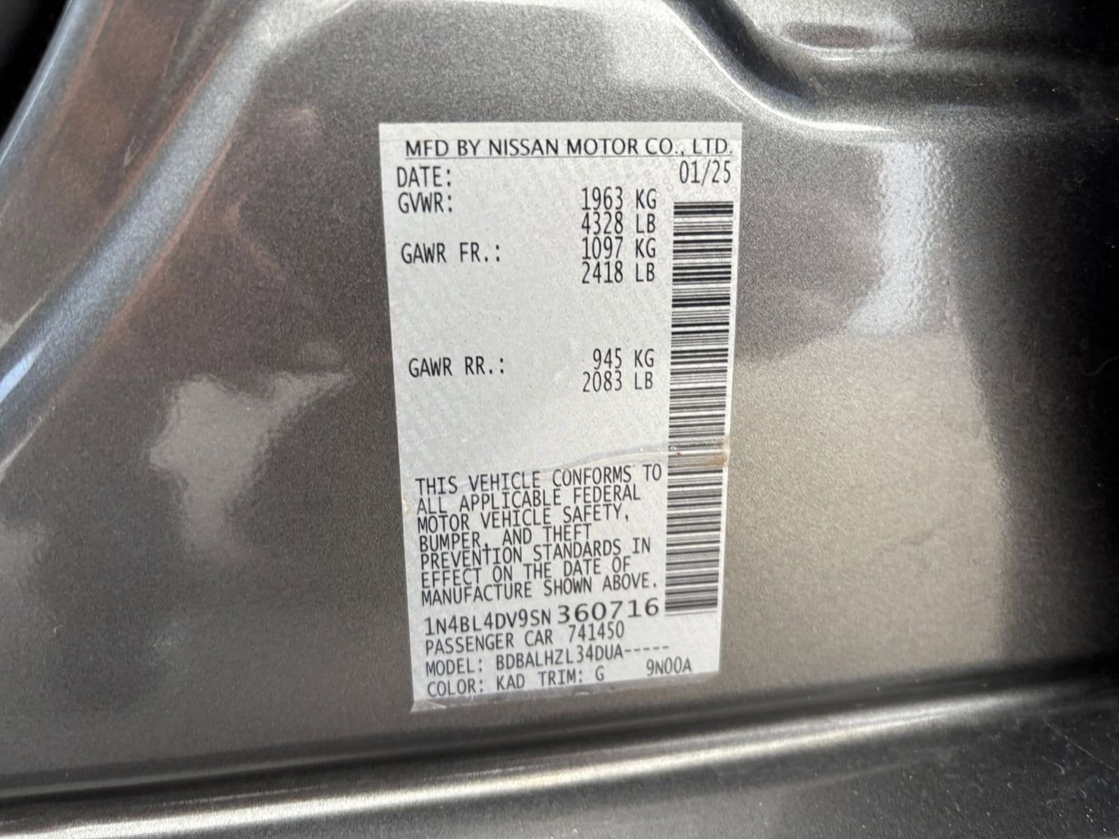 Thumbnail: 2025 Nissan Altima - 29