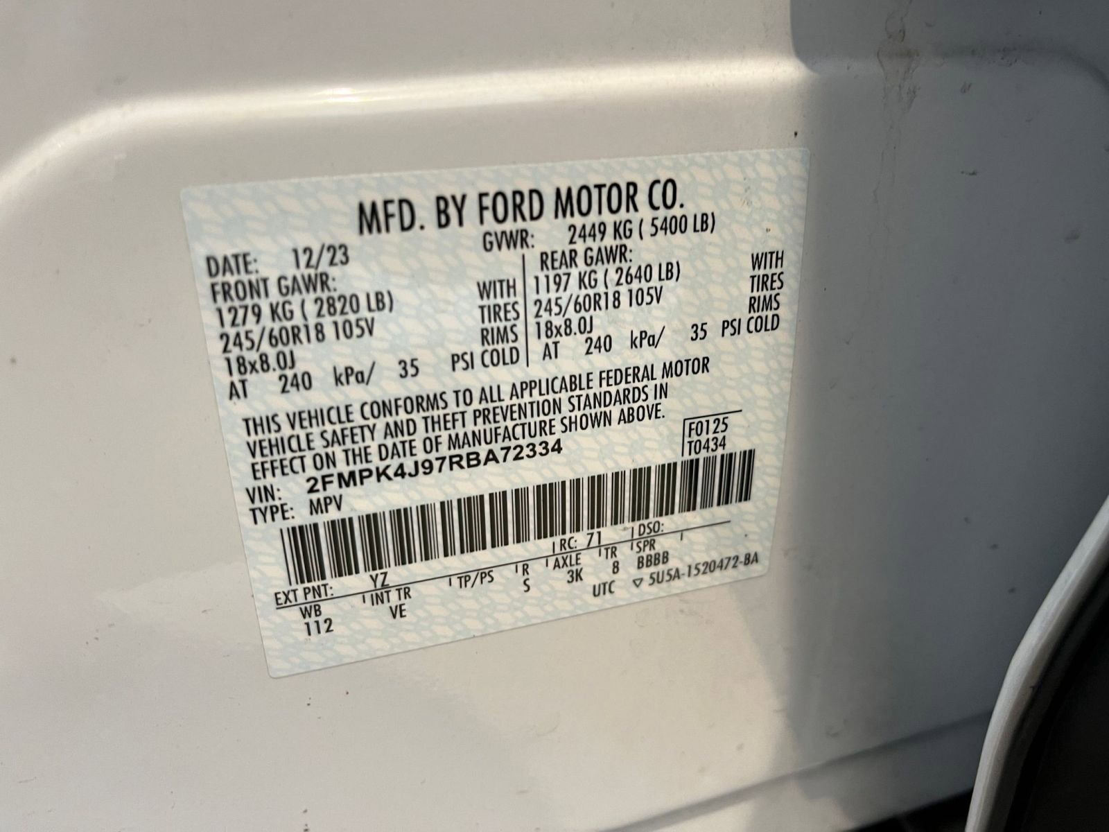 Thumbnail: 2024 Ford Edge - 29