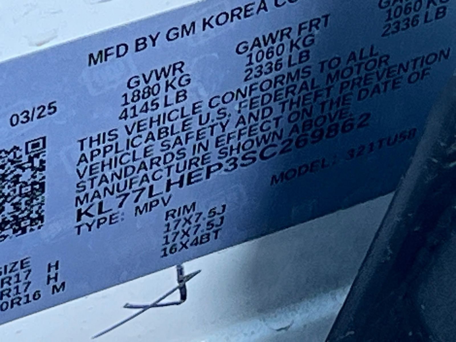 Thumbnail: 2025 Chevrolet Trax - 30