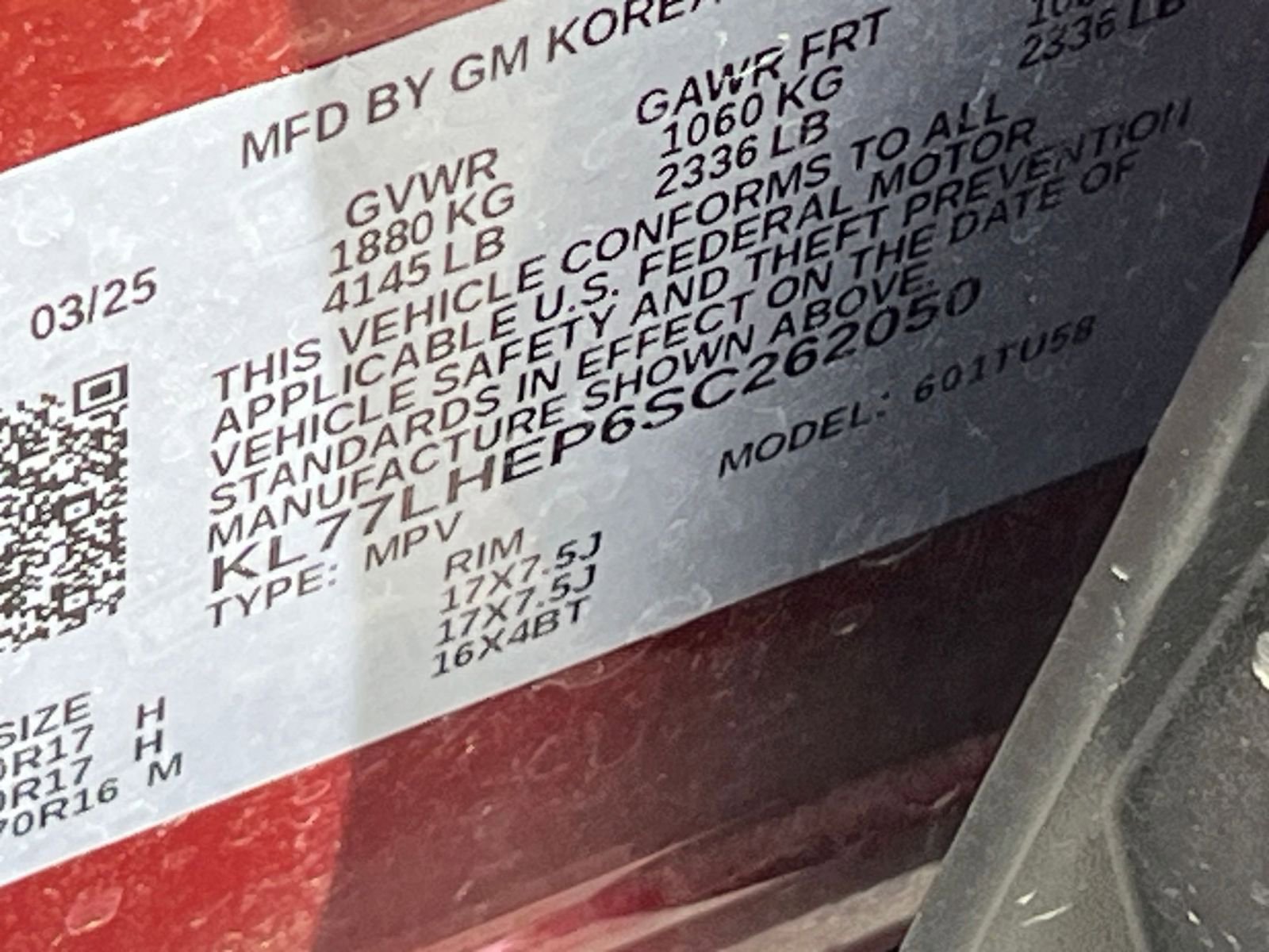 Thumbnail: 2025 Chevrolet Trax - 30