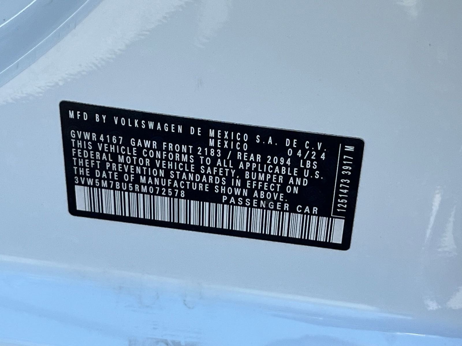 2024 Volkswagen Jetta S 24