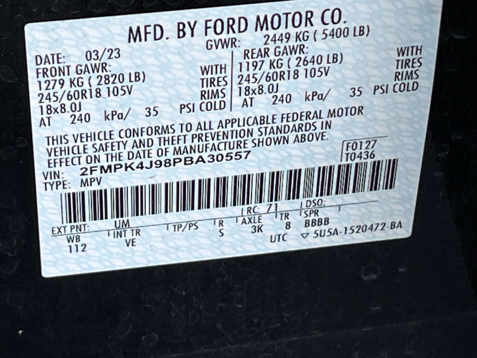 Thumbnail: 2023 Ford Edge - 29