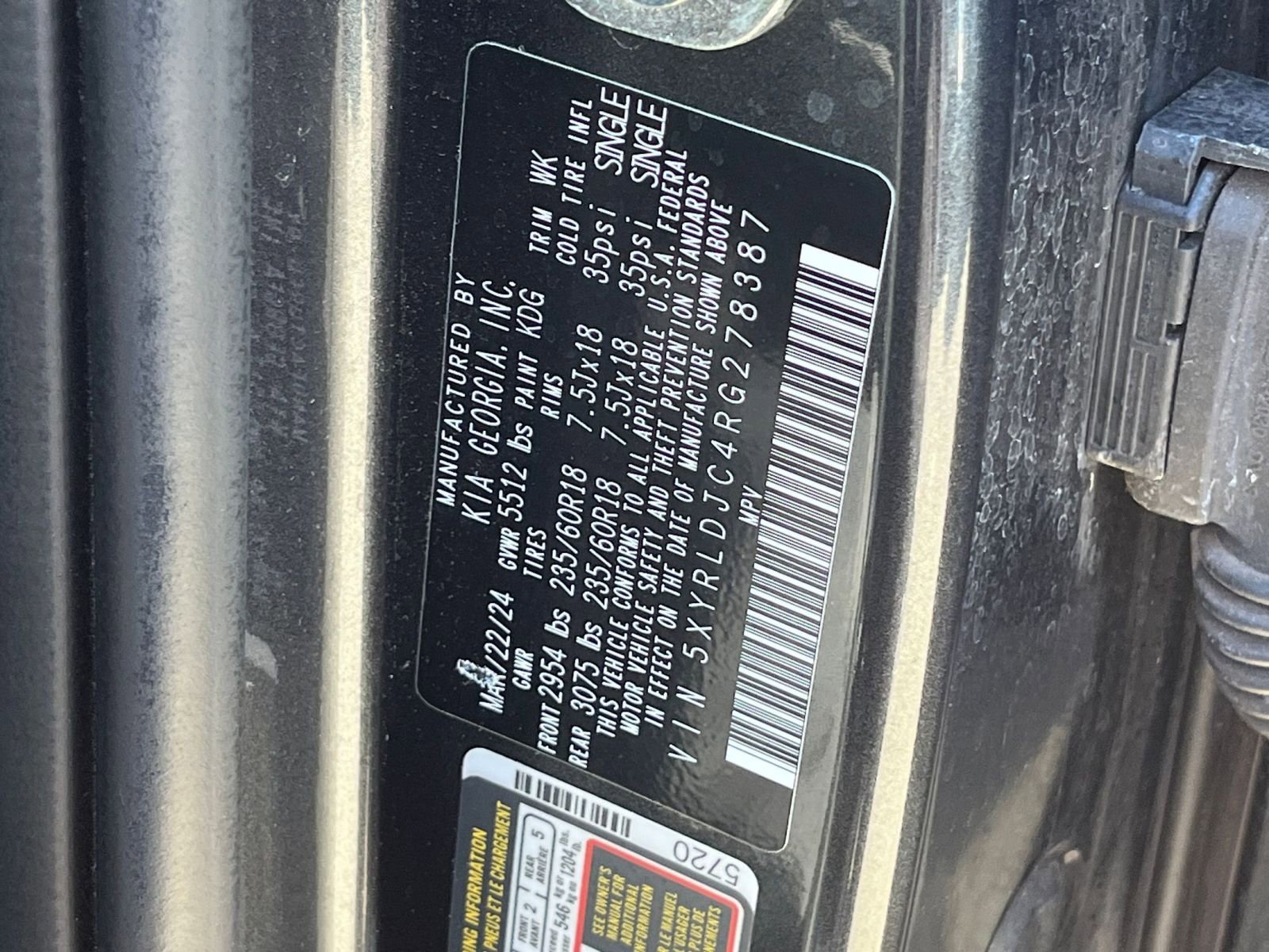 Thumbnail: 2024 Kia Sorento - 31