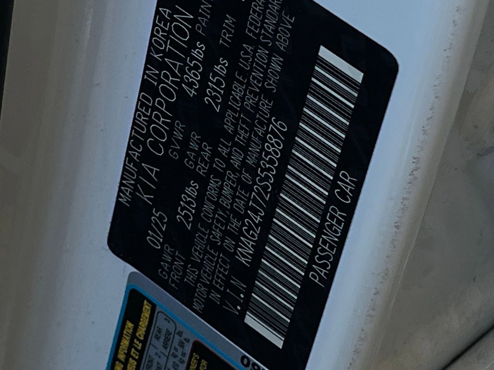 Thumbnail: 2025 Kia K5 - 30