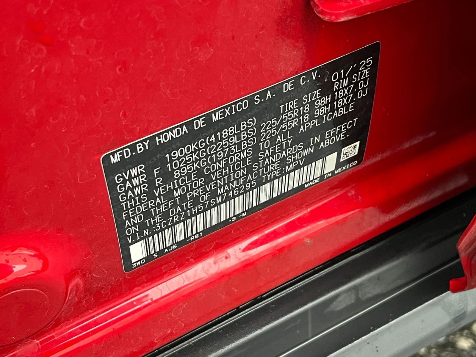 Thumbnail: 2025 Honda HR-V - 27