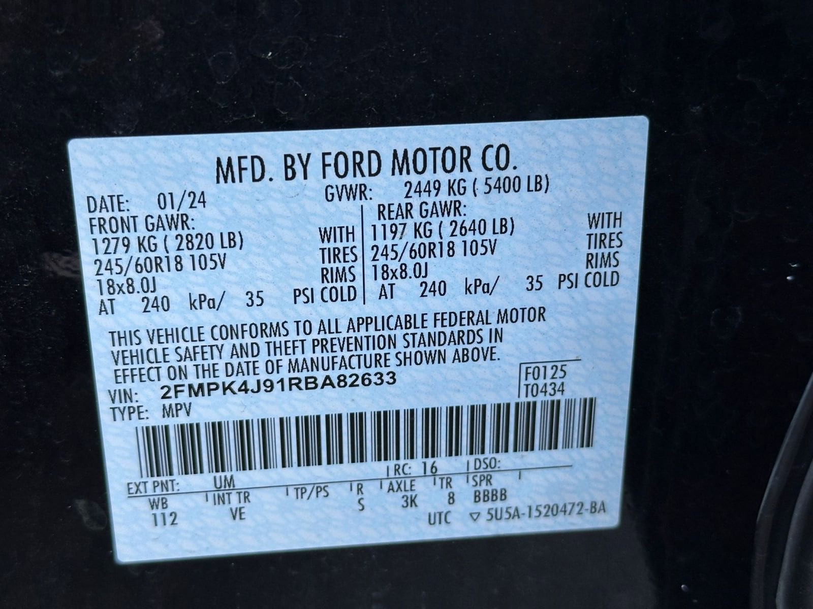Thumbnail: 2024 Ford Edge - 29
