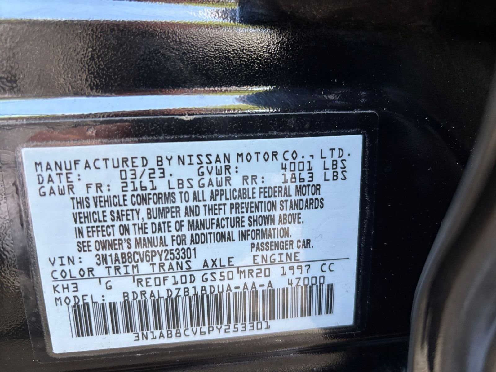2023 Nissan Sentra SV 29