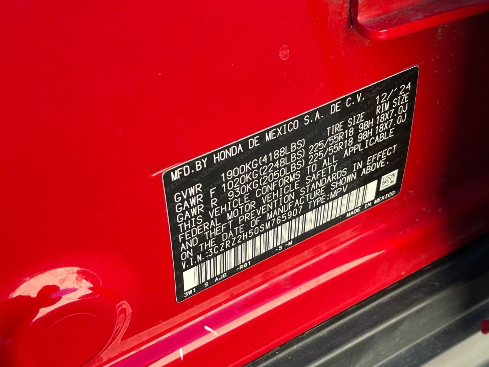 Thumbnail: 2025 Honda HR-V - 28