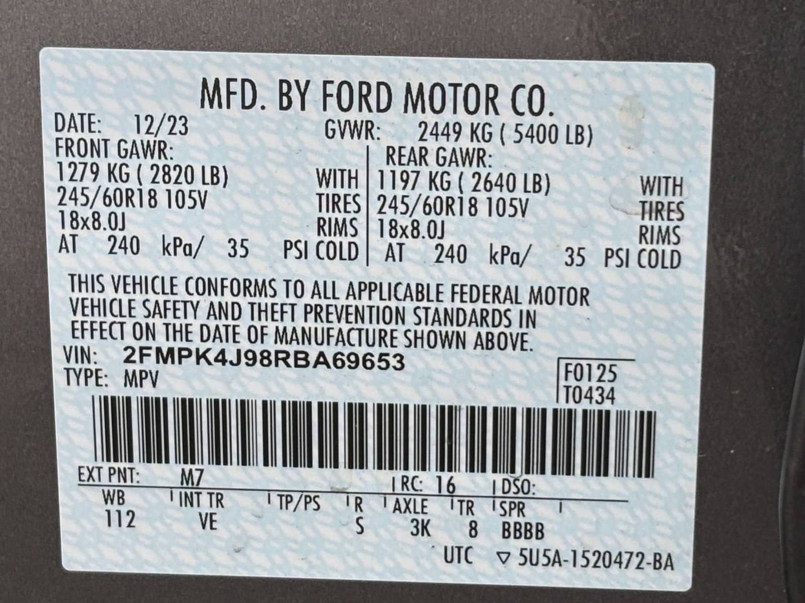 Thumbnail: 2024 Ford Edge - 29