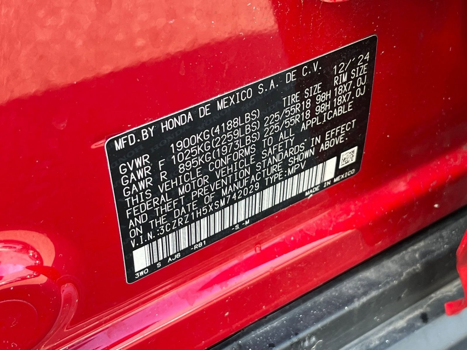 Thumbnail: 2025 Honda HR-V - 27