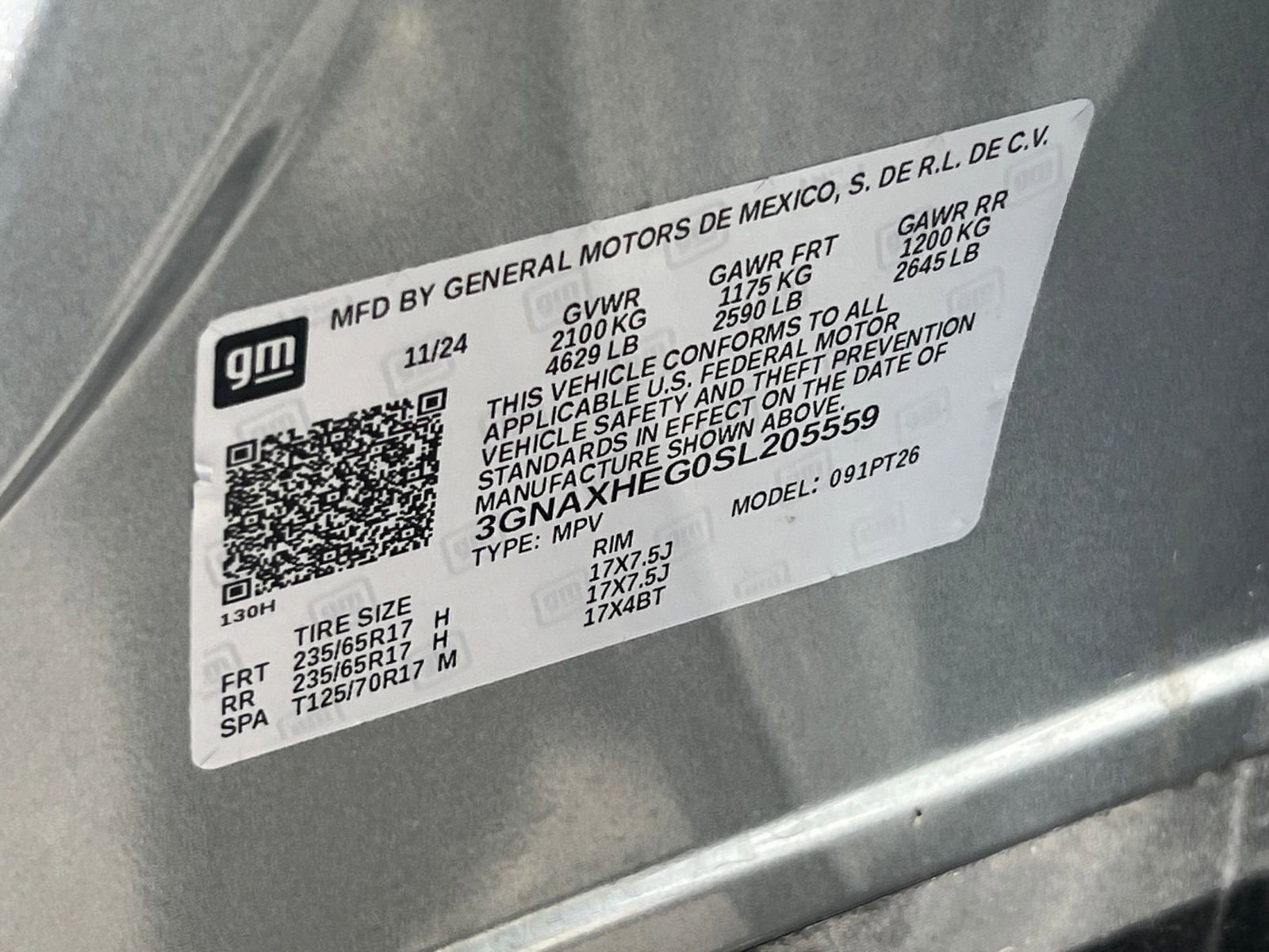 Thumbnail: 2025 Chevrolet Equinox - 24