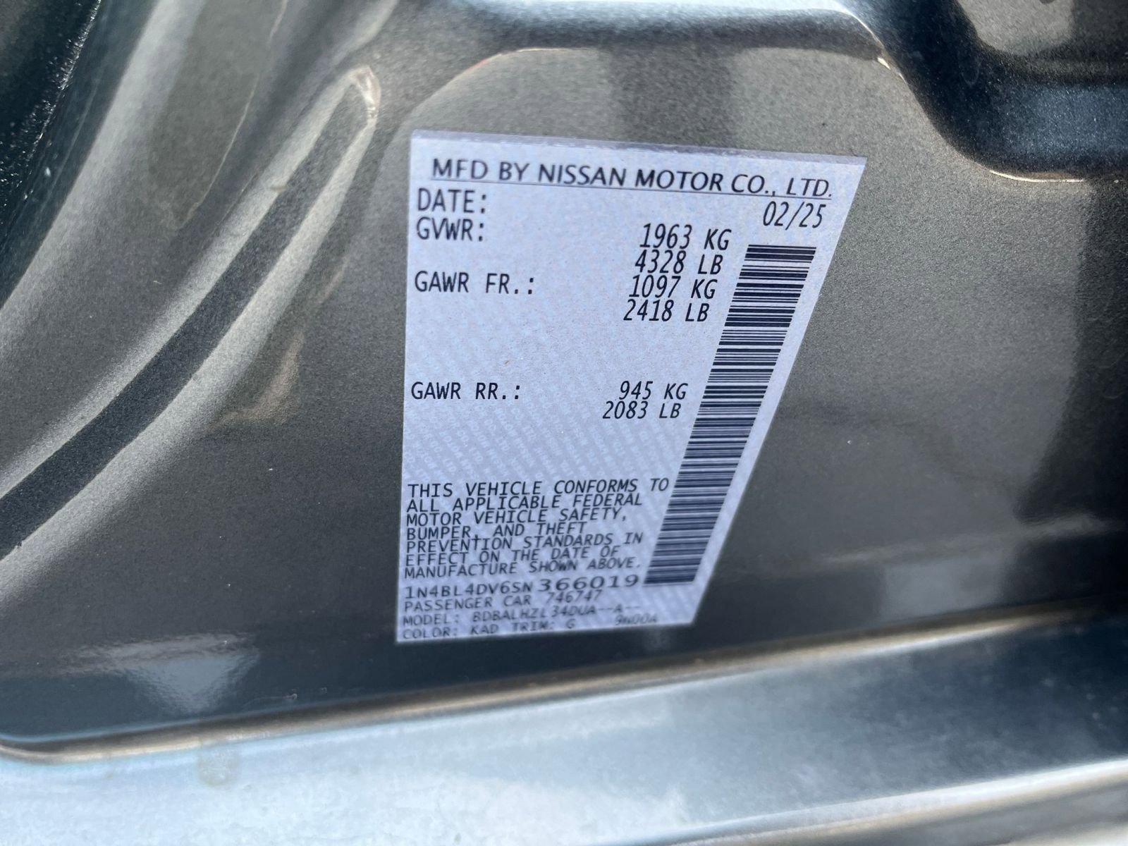 Thumbnail: 2025 Nissan Altima - 22