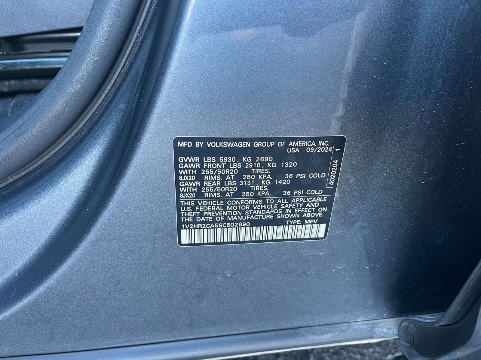 Thumbnail: 2025 Volkswagen Atlas - 24