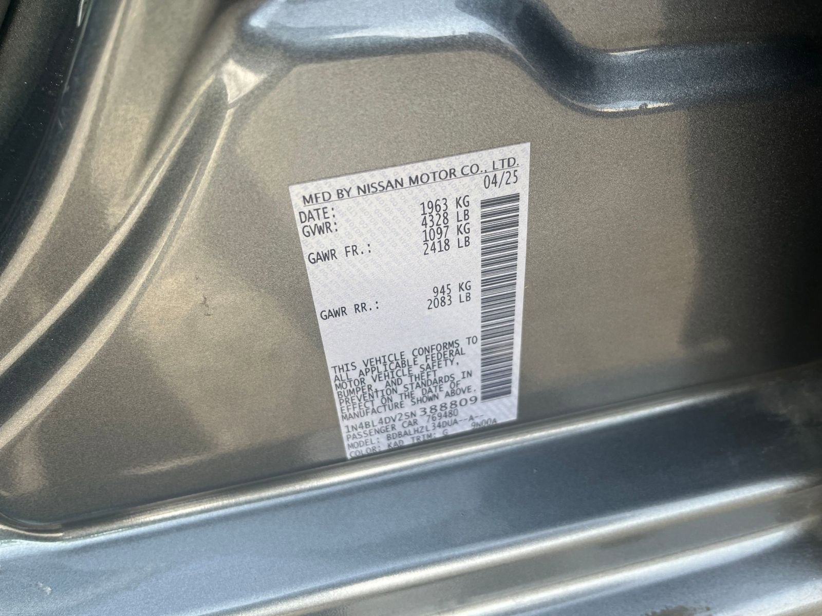 Thumbnail: 2025 Nissan Altima - 23