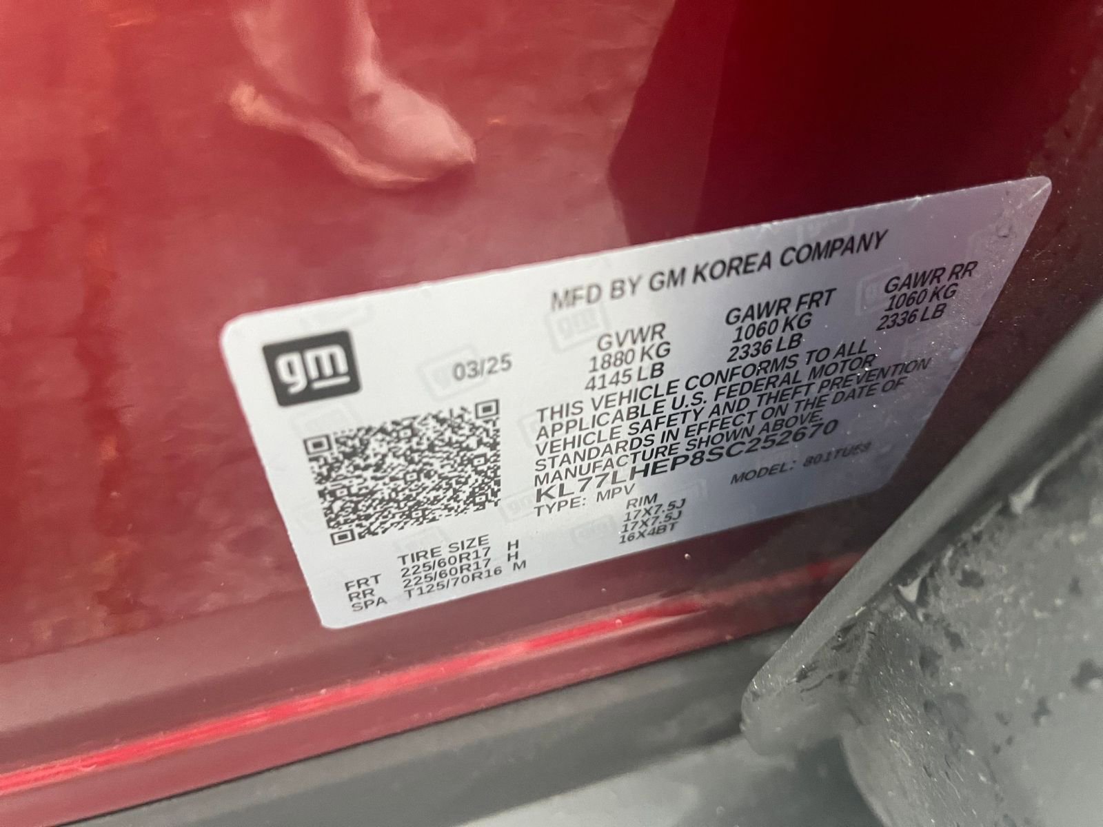 Thumbnail: 2025 Chevrolet Trax - 22