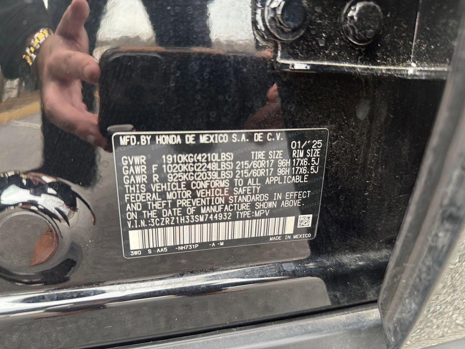 Thumbnail: 2025 Honda HR-V - 28