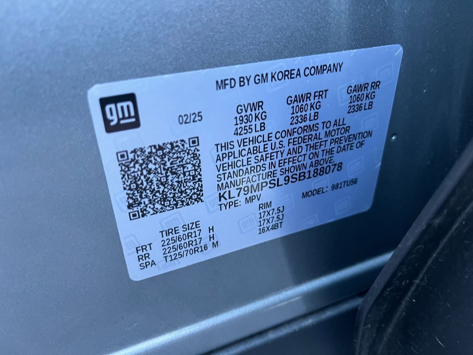 Thumbnail: 2025 Chevrolet TrailBlazer - 24