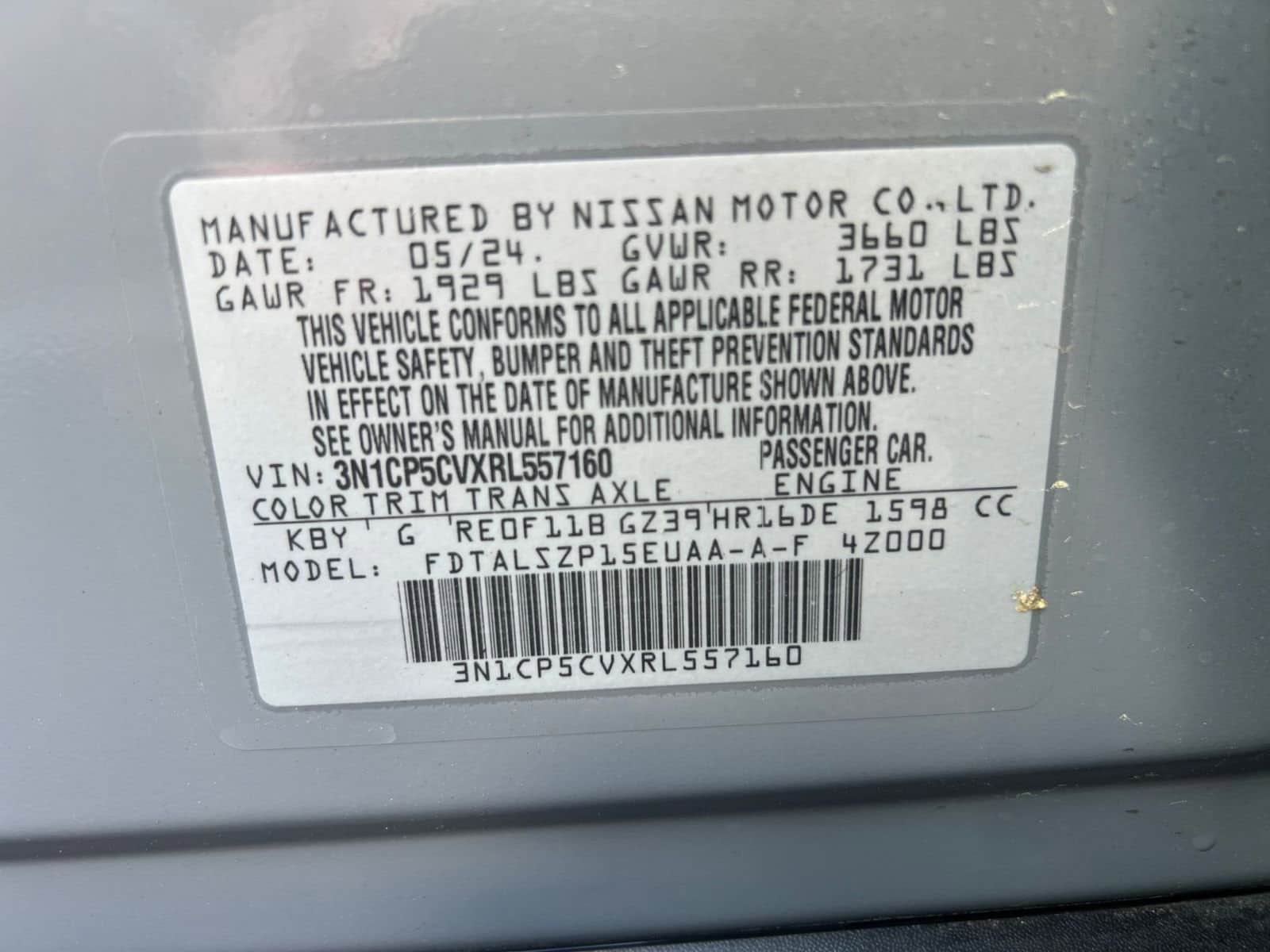 2024 Nissan Kicks SV 23