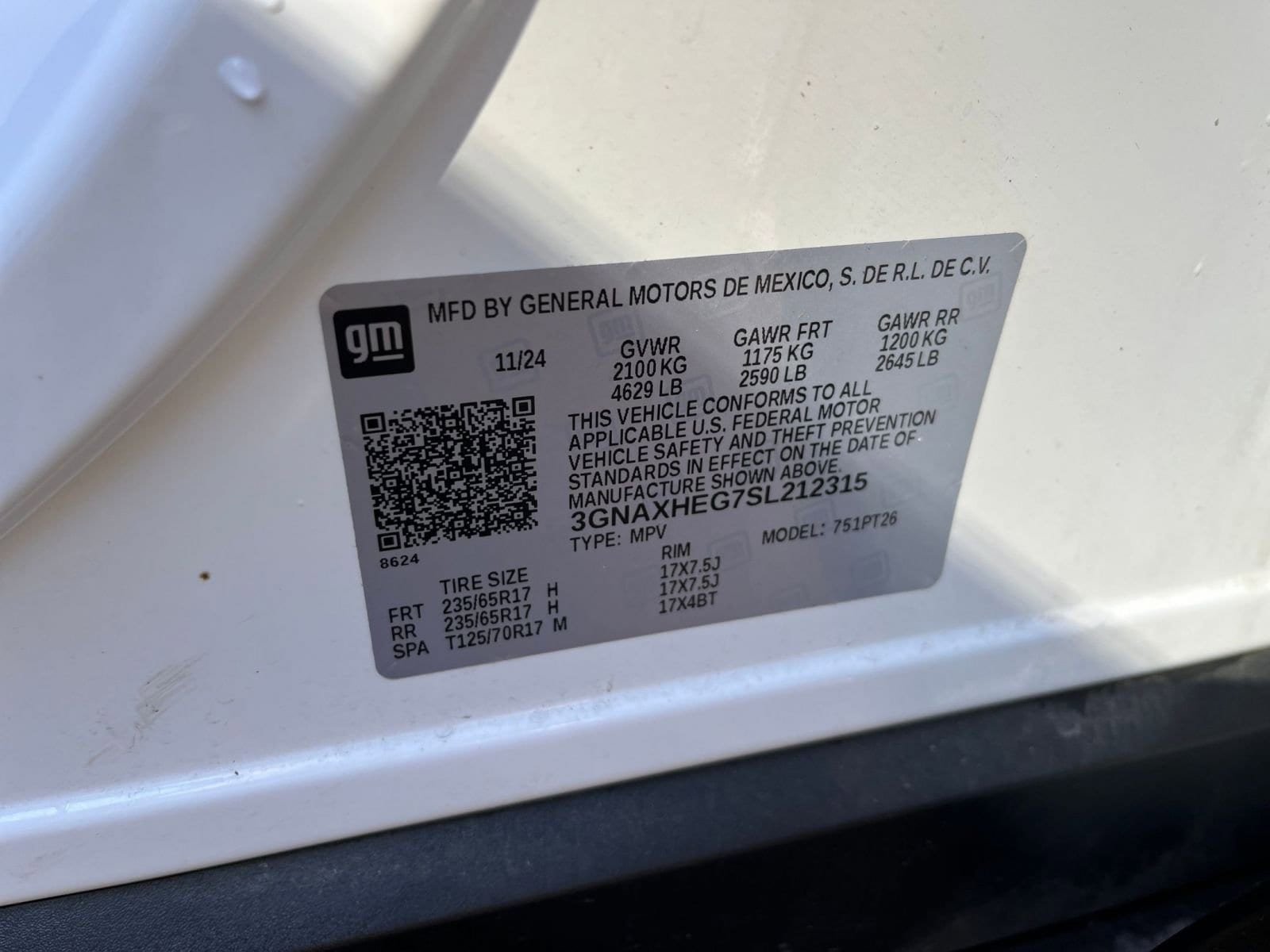 Thumbnail: 2025 Chevrolet Equinox - 24