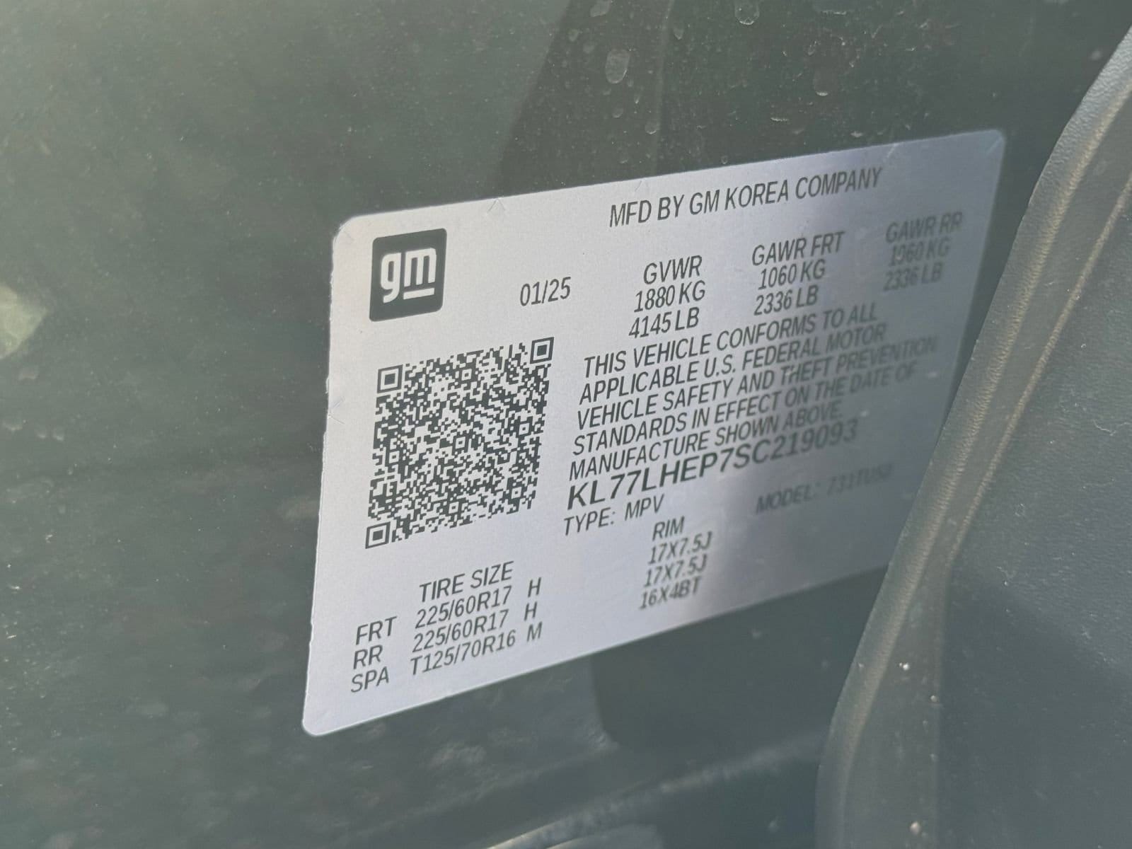 Thumbnail: 2025 Chevrolet Trax - 22