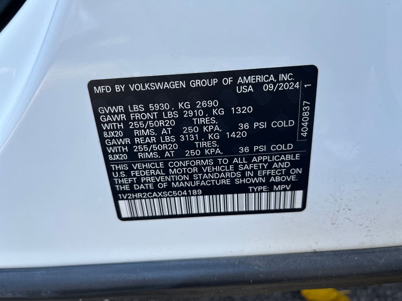 Thumbnail: 2025 Volkswagen Atlas - 24