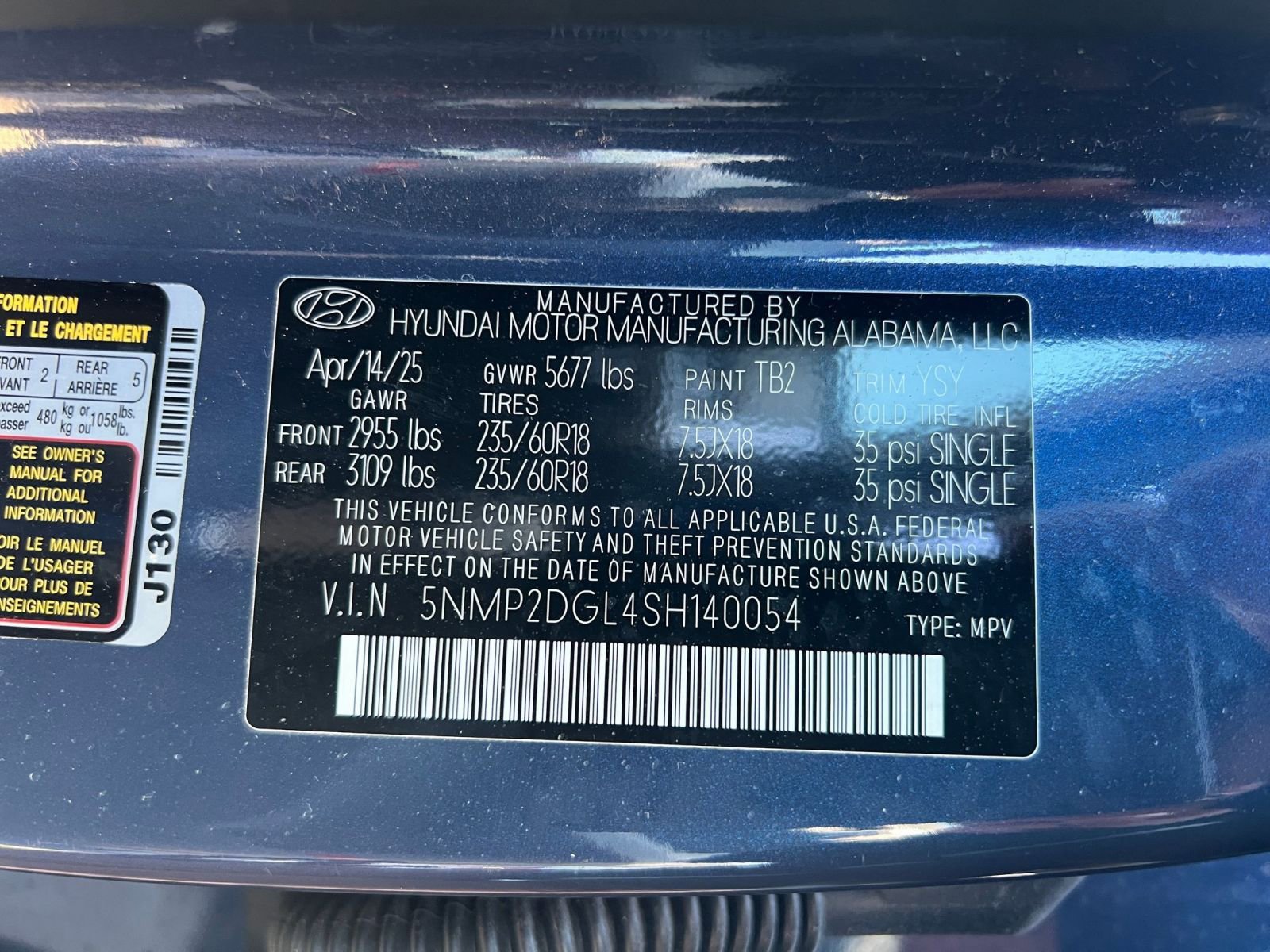 Thumbnail: 2025 Hyundai Santa Fe - 34