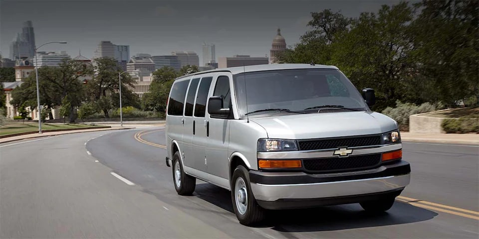 Chevy van best sale specs