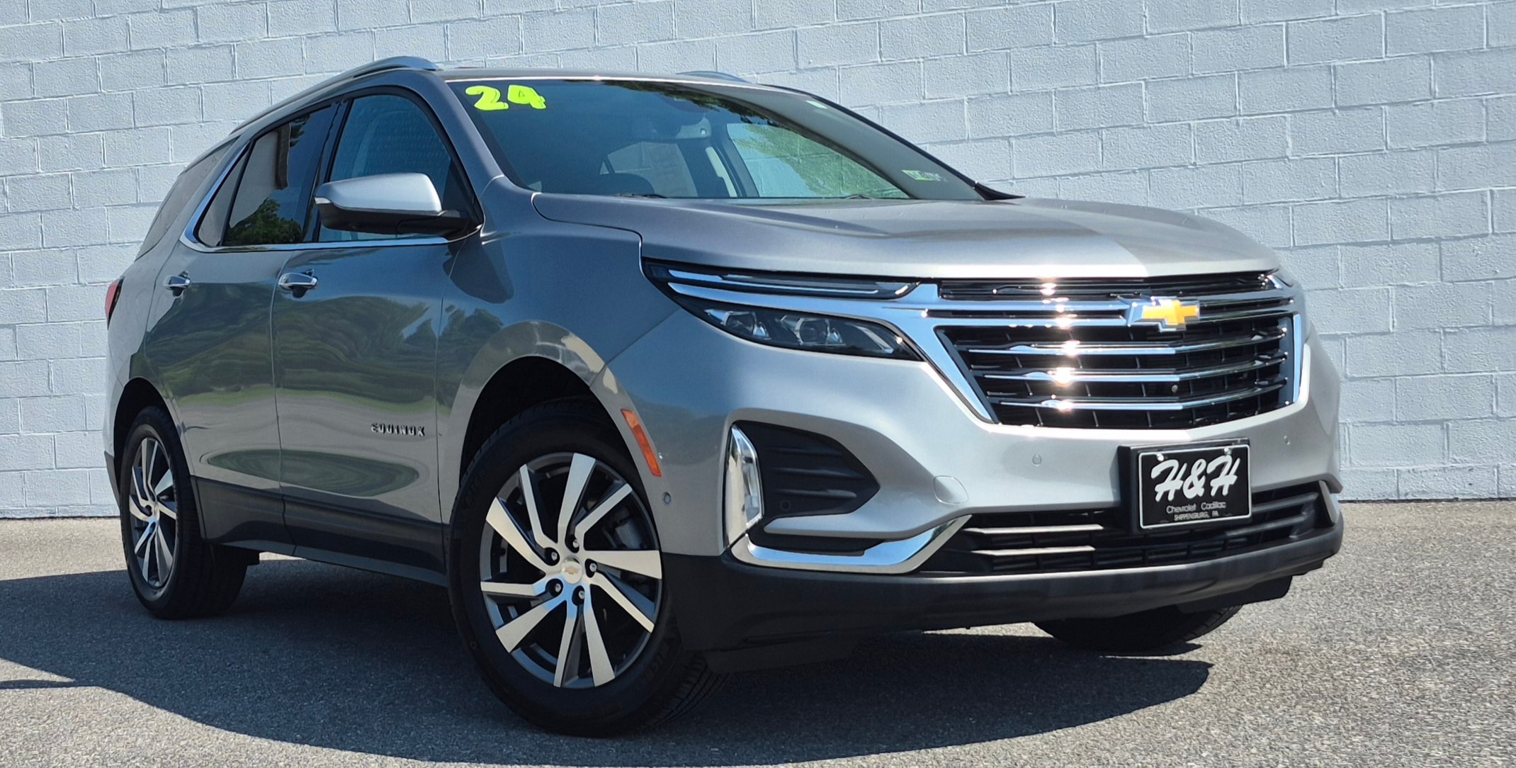 Used 2024 Chevrolet Equinox Premier with VIN 3GNAXXEGXRL326619 for sale in Shippensburg, PA